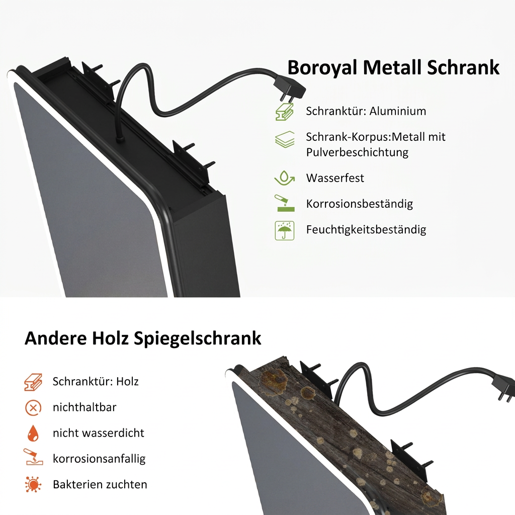 Boroyal MC46AD – Materialvergleich